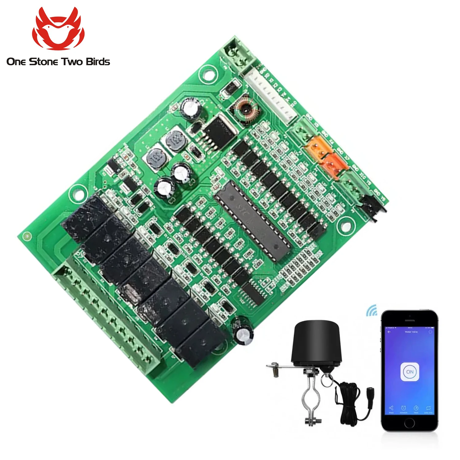 433 Solenoid Valve PCBA Control Board Design And Develop Assembly
