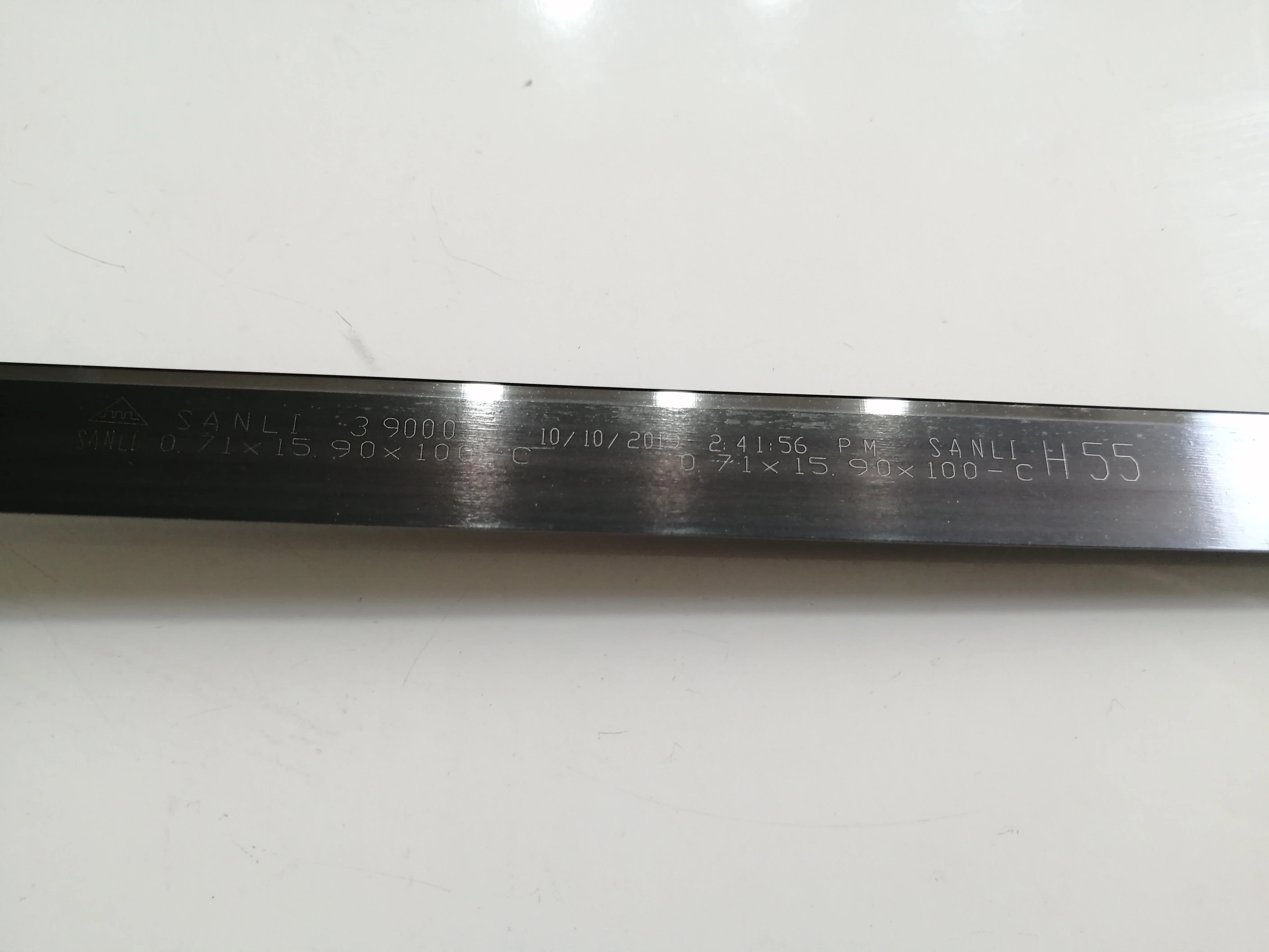 die blades for laser die making machine and the bending machine, cutting rule 2PT 23.80 937'