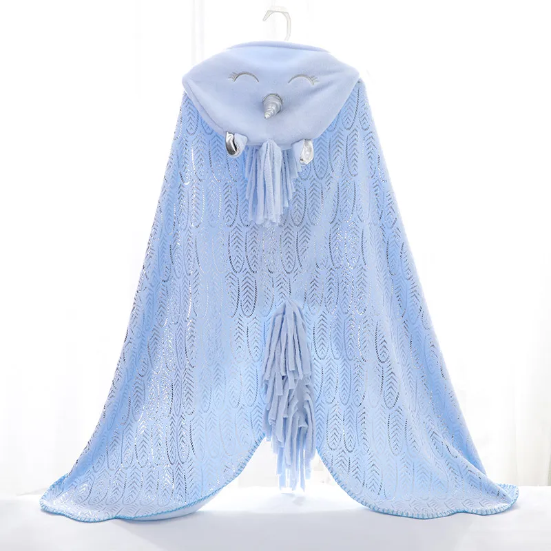 baby shawl blanket and towels animal blanket with hood