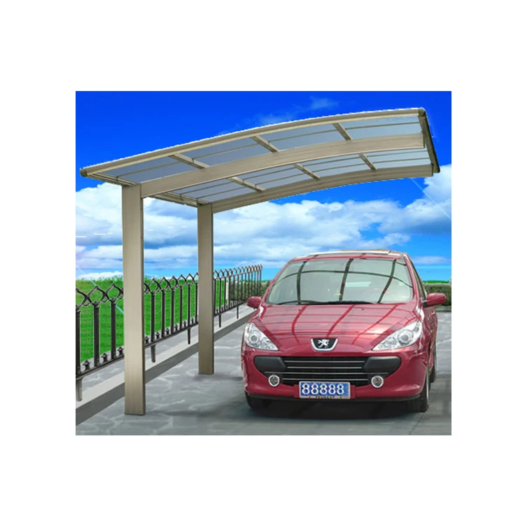 Алюминиевая рама solid PC board carport автомобиль стояночный навес для