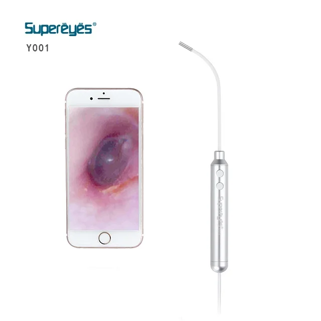 Waterproof 4mm Mini Flexible Shaped Hose Usb Digital Otolaryngoscope Ear Nose Throat Dental Examination Otoscope Endoscope