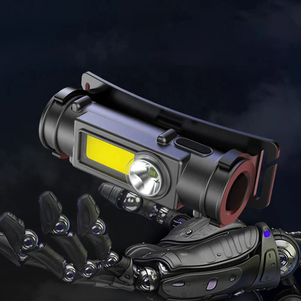 LED Headlamp Flashlight Torch Camping Fishing Use Waterproof COB Headlamp XPE Headlight Indoor Outdoor Use