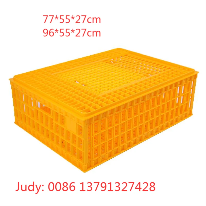 77*55*27cm Best quality Poultry farm plastic chicken transport cages transport crate 0086-13791327428