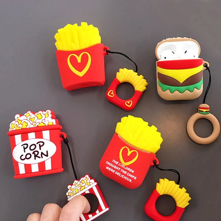3D Cartoon For Airpods Wireless Charging Case For Airpod Case Strap For Airpod 1/2/pro Case Stitch