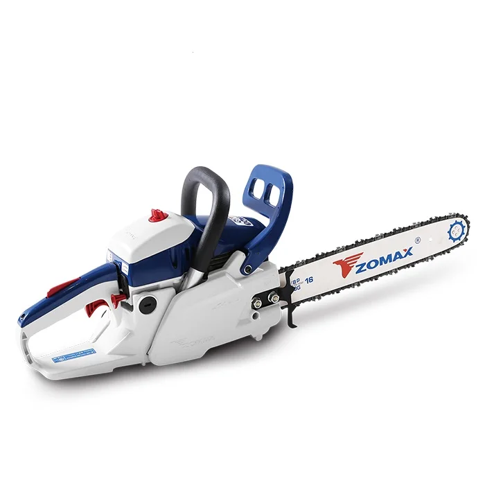 Zomax ZM4100 китайская маломощная и портативная бензопила с запасными частями на 40 куб. См