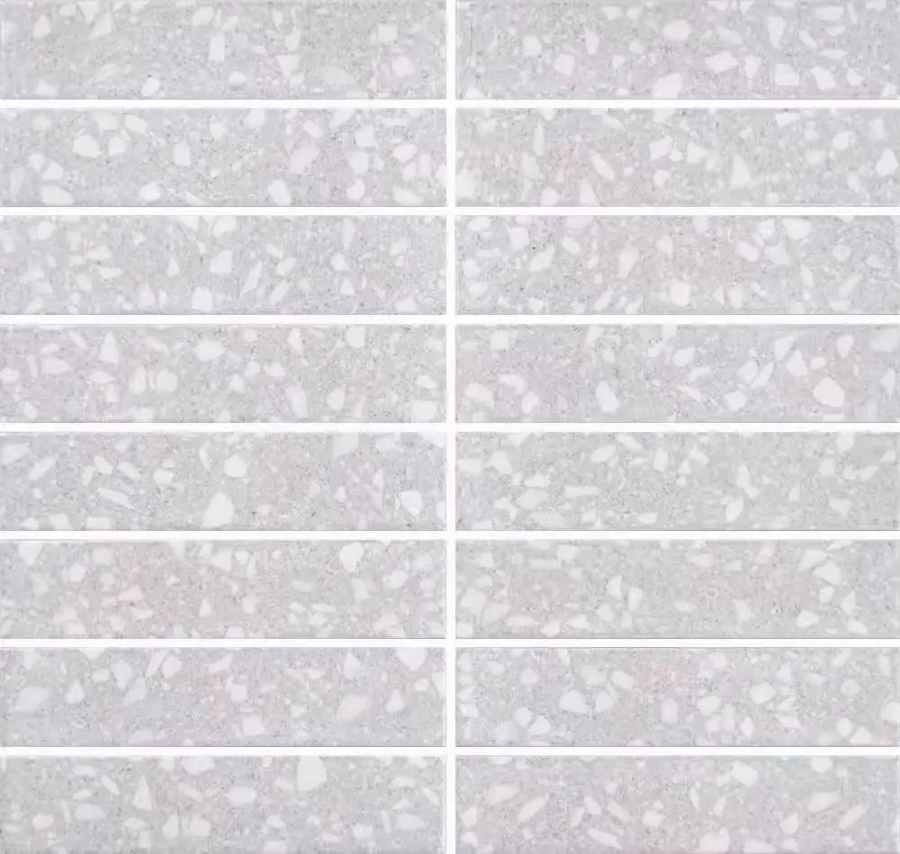 Wholesale porcelain ice crackle mosaic tile 295X280 glazed aqua blue ceramic mosaic swimming pool tiles