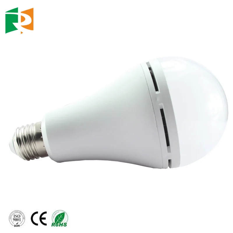 Emergency Light LED Battery Operated E27 B22 Base Bulb Lamp 15W Rechargeable Emergency LED Light Bulb