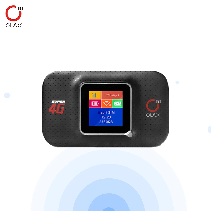 OLAX MF982 Unlock Wireless Mobile Wifi Pro 4G LTE 150Mbps Mesh router 3000mah Sim Card Mini Mifis Pocket Portable Hotspot