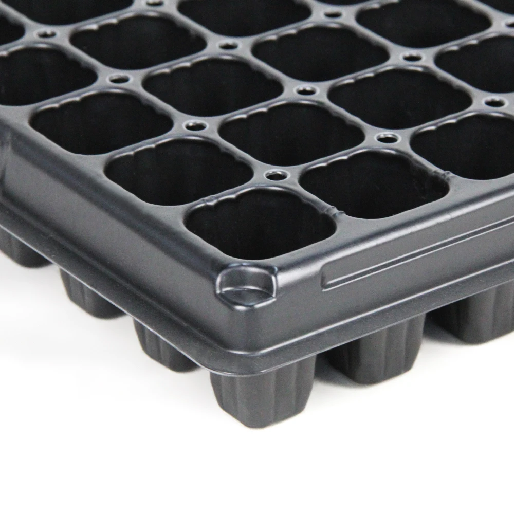 Hydroponic Seed Plant Vegetable Propagation Germination Tray Microgreen Growing Tray 128 Cell Plug Seed Tray