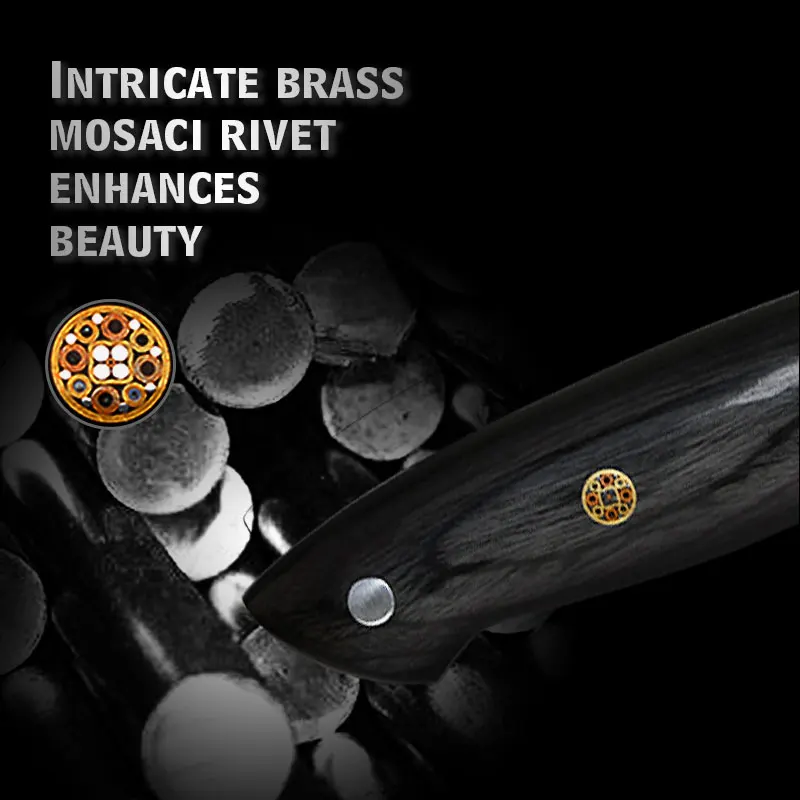 
Konoll 8Inch Carbon Steel Knife Honing Rods Sharpener For Kitchen Wood Handle knife honing steel 1pcs MOQ Best Quality 