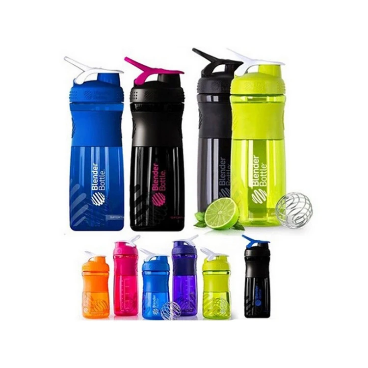 
Wholesale Plastic Blender Protein Powder Spider Sport Shaker Cup Water Bottle GYM Custom Logo 