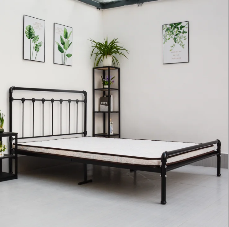 Европейская простая современная домашняя спальня односпальная двуспальная кровать