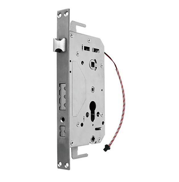 60mm Backset & 68mm CC Distance, Security Door Fingerprint/IC Card/Coded Lock Electronic Lock Body 6068ESK,