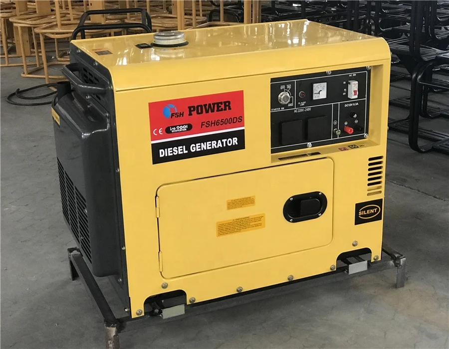 6500ds super silent diesel generator 5kva