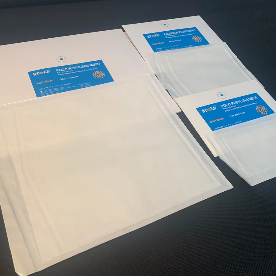 Hernia  mesh Soft mesh Hospital  polypropylene mesh for surgical