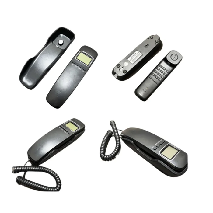 Opptel hot sales telephone booth decoration with caller ID phone for hotel phone home telephone sets