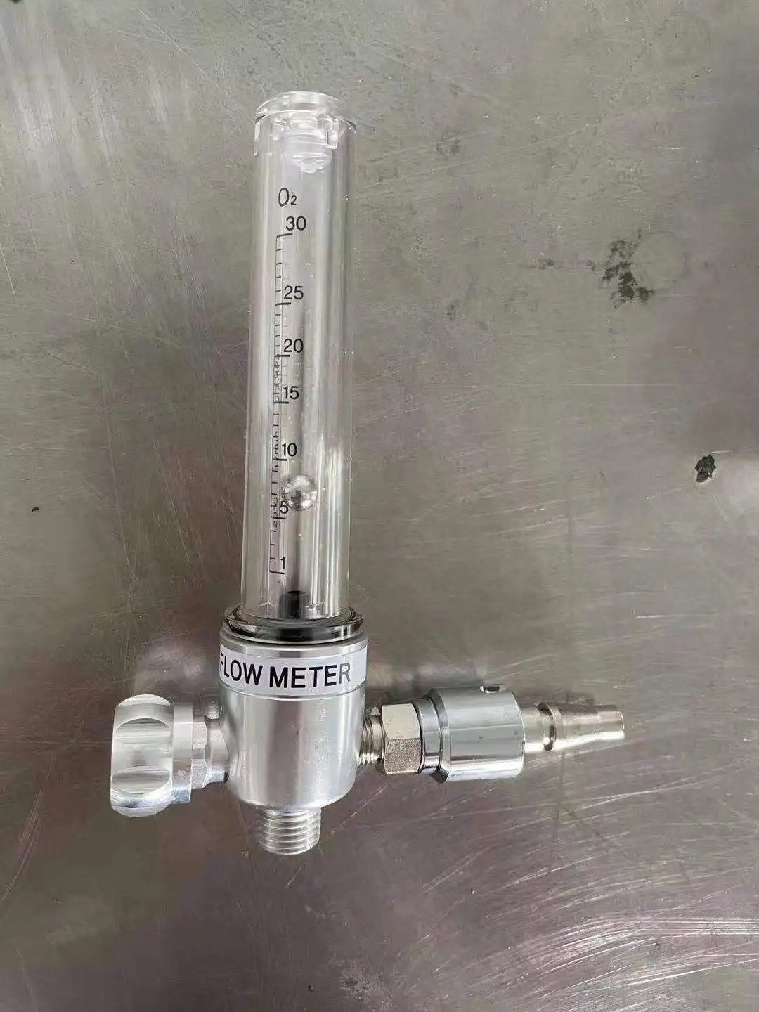  ZH-BF02 Oxygen Medical Flow meter with humldifier for hospital oxygen flow