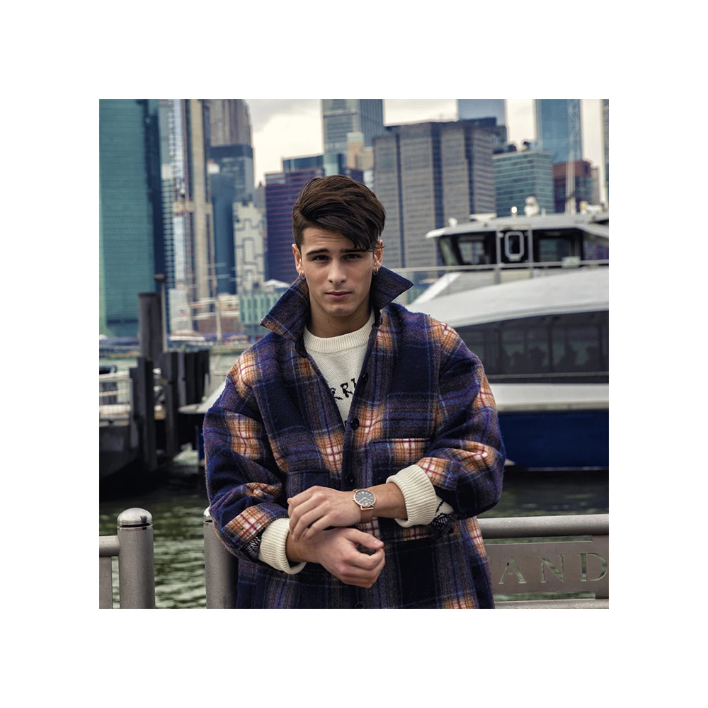 Cheap Men Sport Quartz Watch Minimalist Watches Fashion Leather Strap Watch For Boy