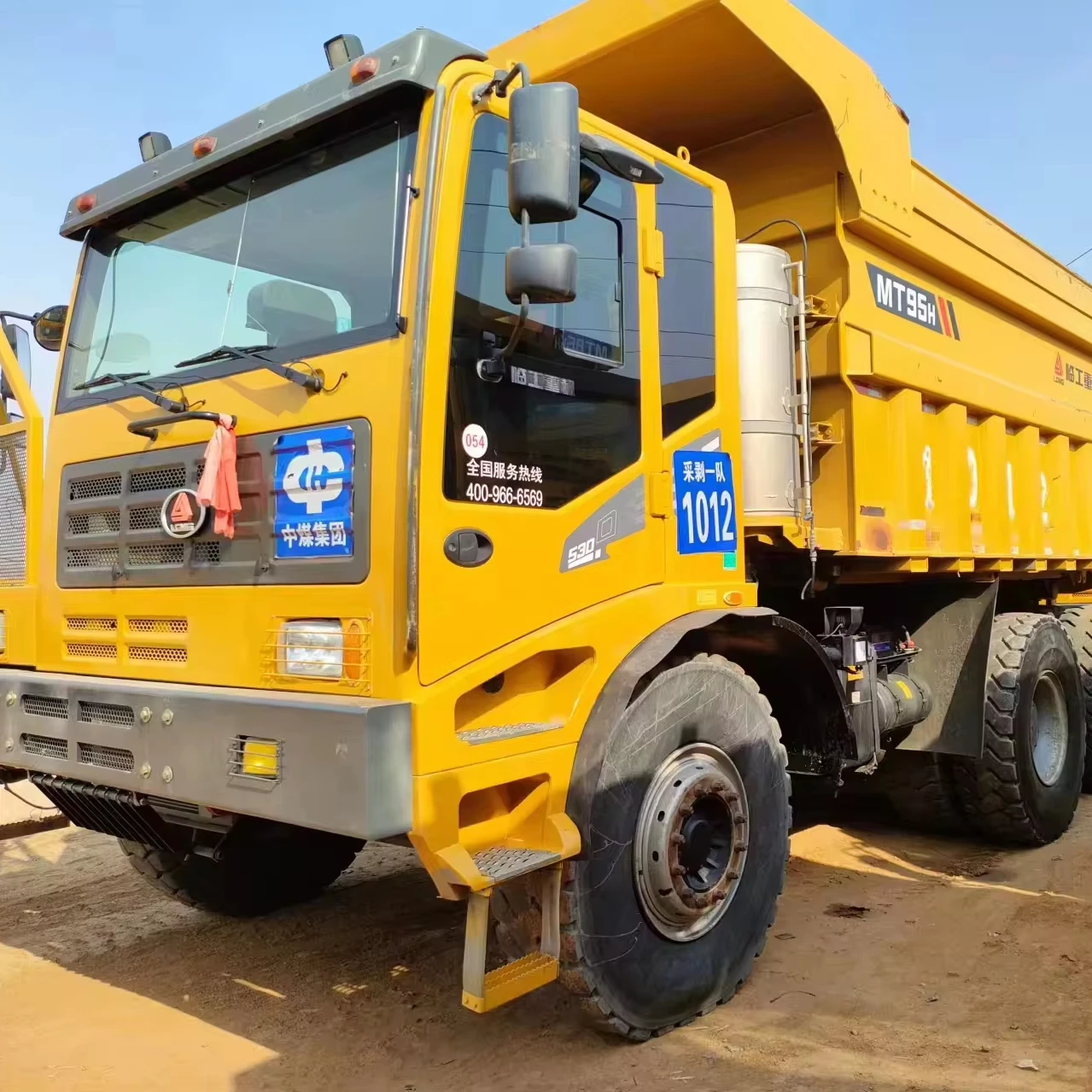 Used high quality 6x4 70T 45CBM LINGONG brand 10wheels mining dump truck for sale