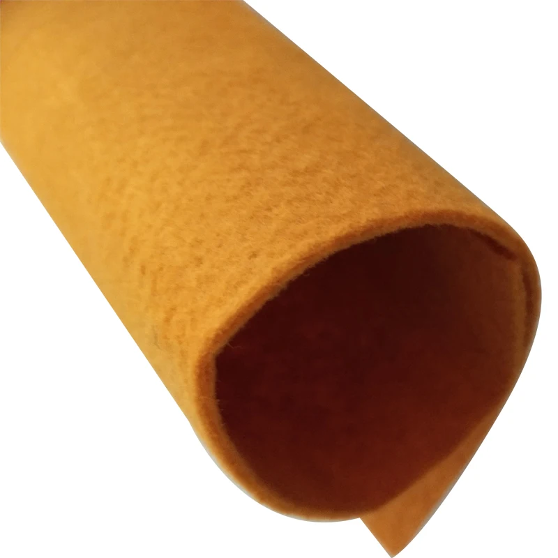 Non woven needle punched outdoor wedding stage carpet exhibition red carpet with protective film