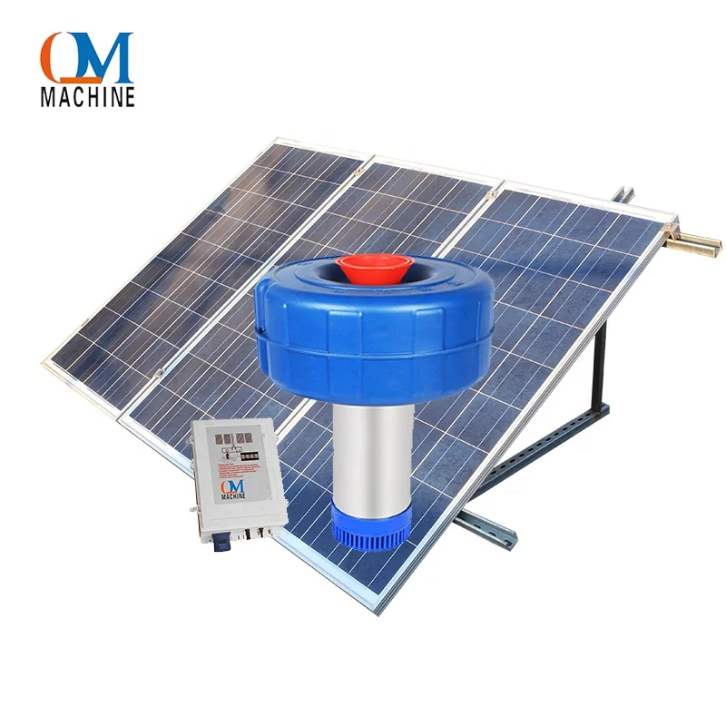 
DC48v 1HP/ 0.75kw solar powered aerator oxygen floating aerator for fish pond  (62474018725)