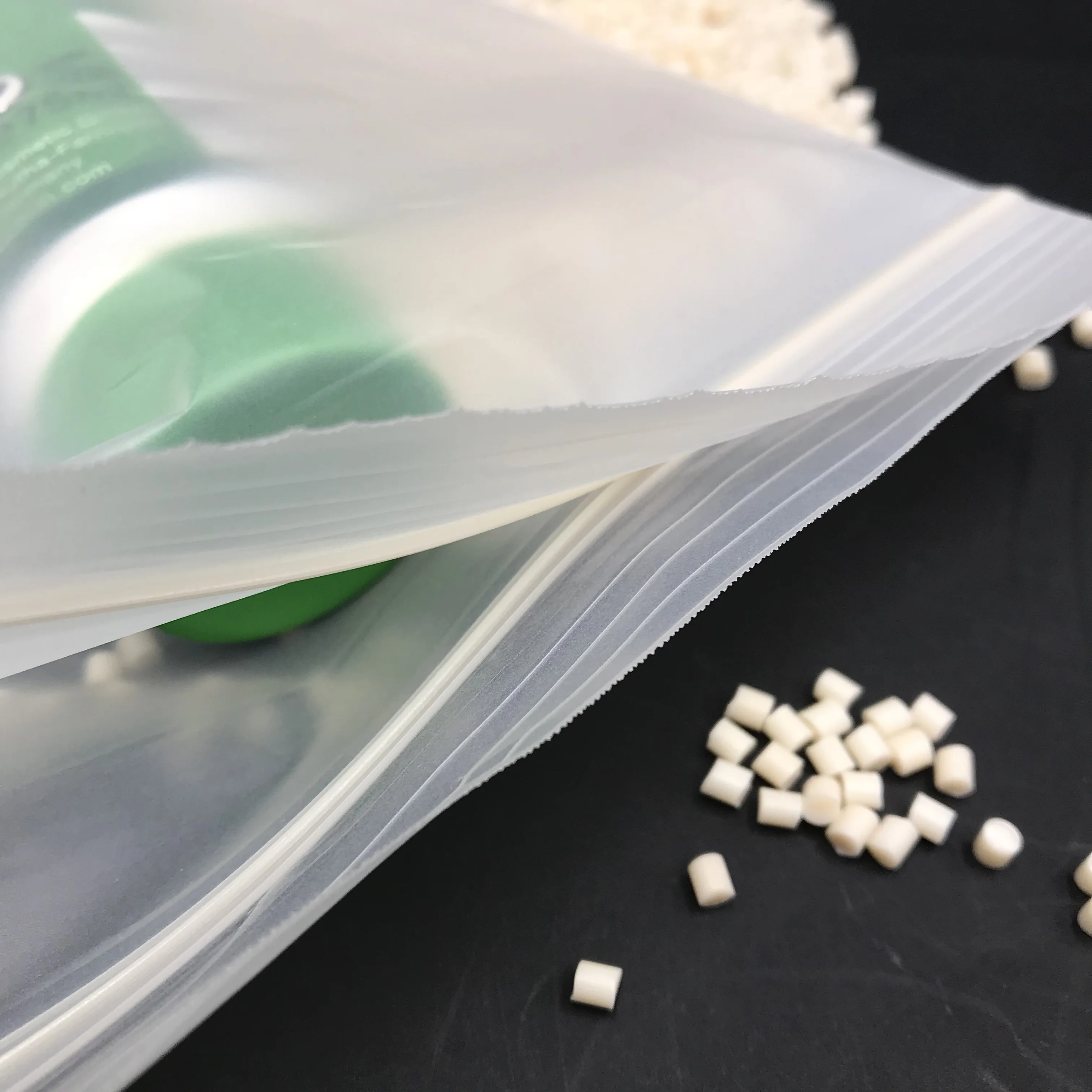 
100% Sustainable Biodegradable Compostable Bag Eco-friendly Package Corn Starch Bag Customized Logo Sealed 1- 4 Colors 50 Micron 