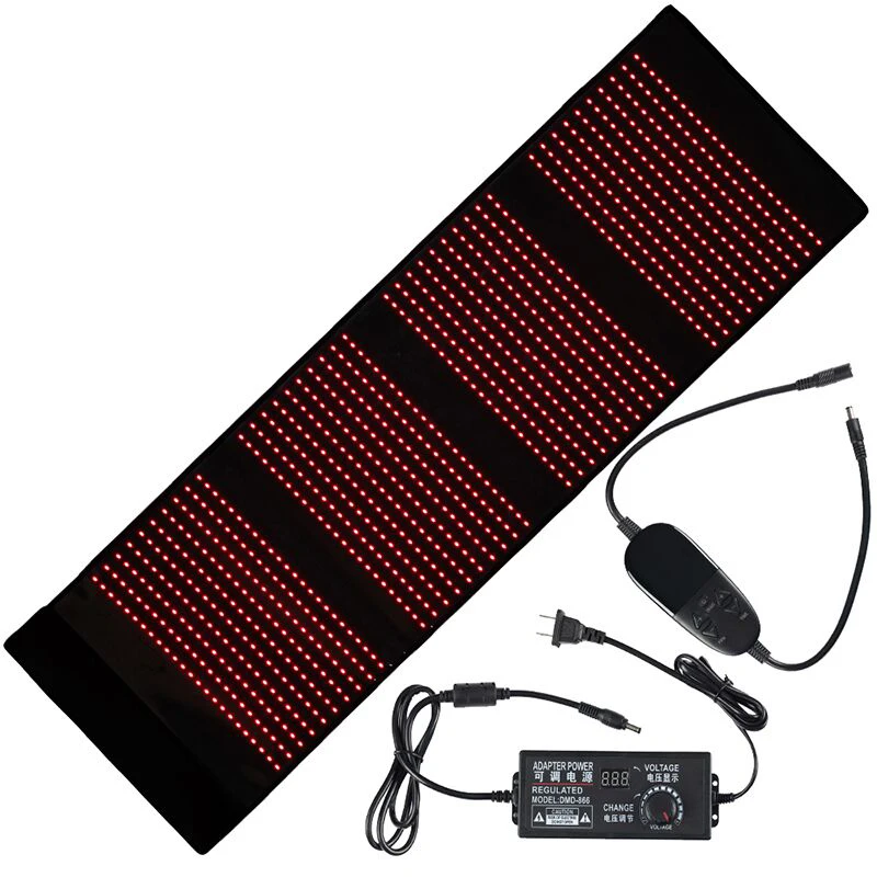 Red and Infrared LED Light Therapy Pad 850nm 660nm Back Pain Relief Slimming Machine Waist Thermal Pad