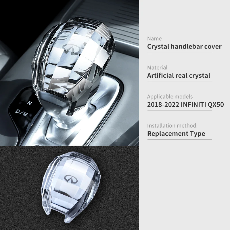 2022 new Real K9 Crystal Gear Shift Knob car gear shift crystal car accessories for different car models