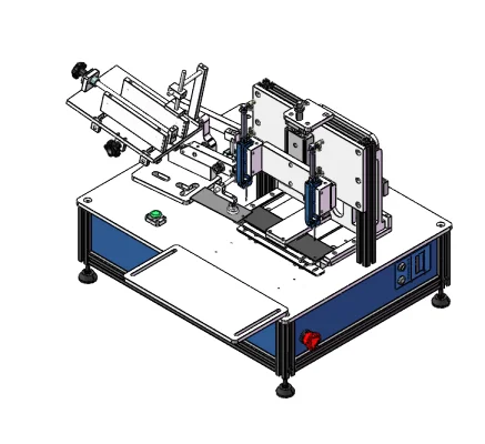 TM 1002  card  feeding system tag machine for mask and bib