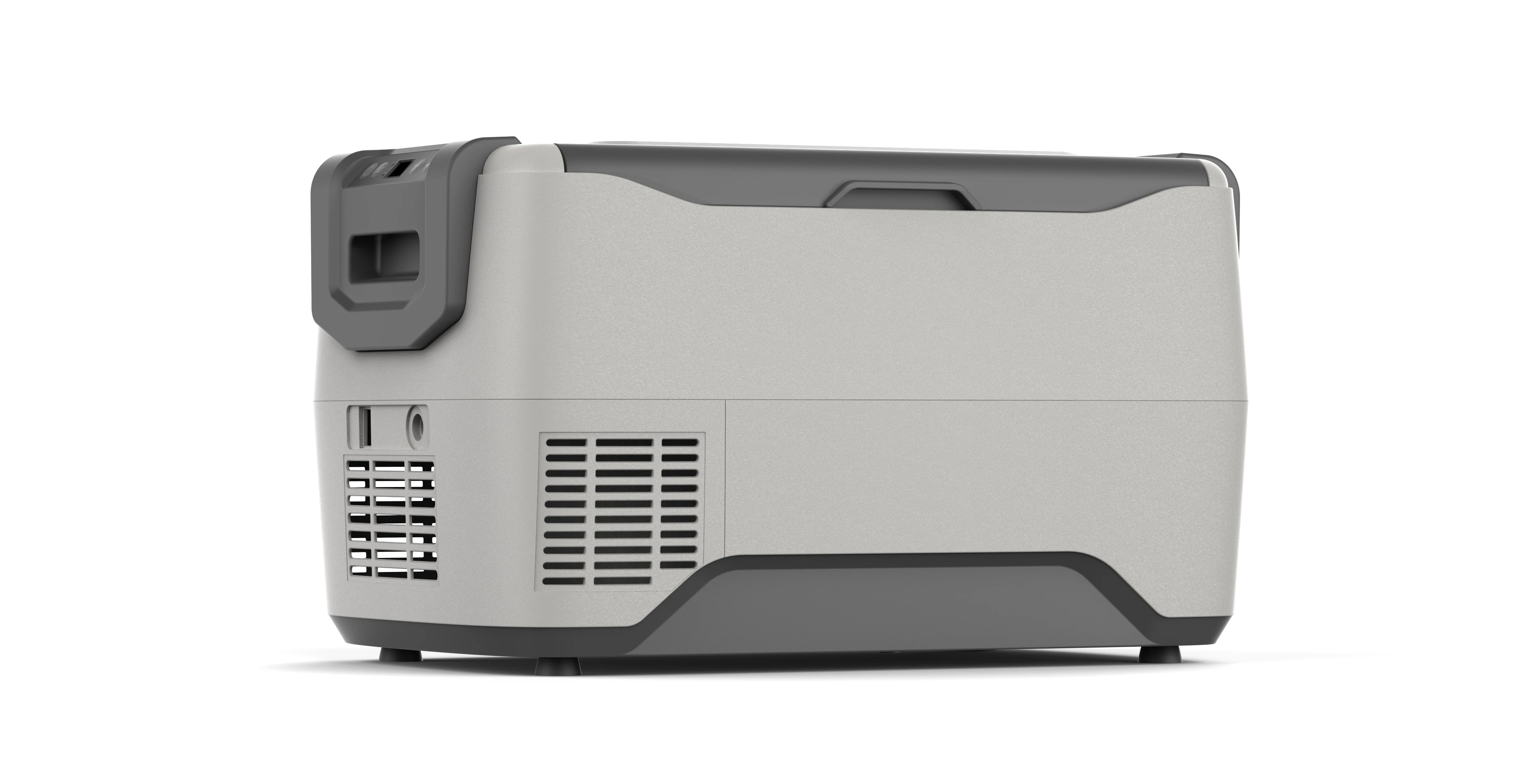 12/24v or 110V-220V car freezer with two compartments compressor car refrigerator