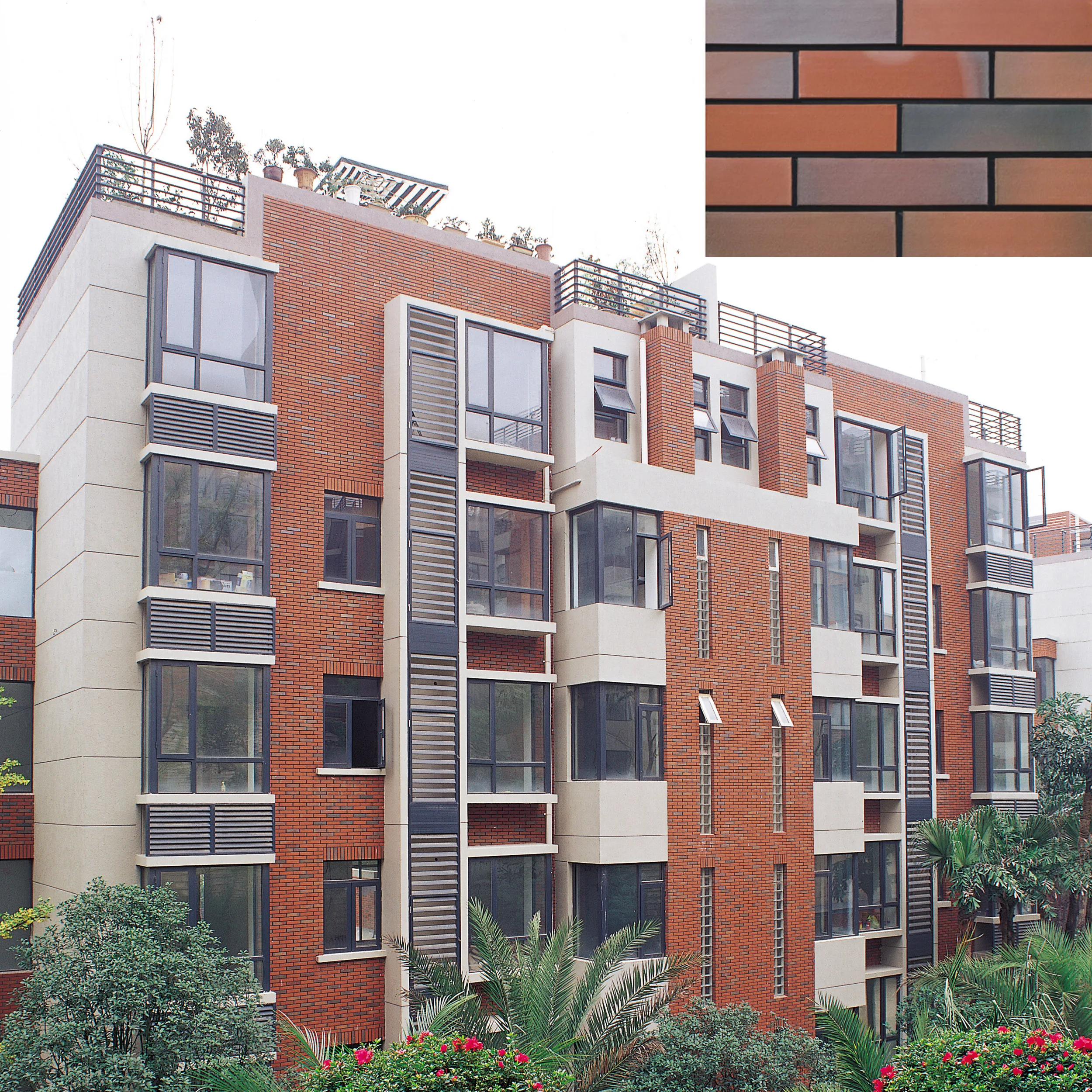 240*60*10mm Reclaimed  clay veneer bricks