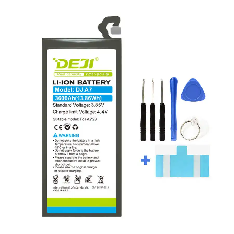 DEJI Original Smartphone Oem EB-BA720ABE EB -BJ730ABE Battery for Samsung A7 J7 2017 A720 J730 J730F J7PRO