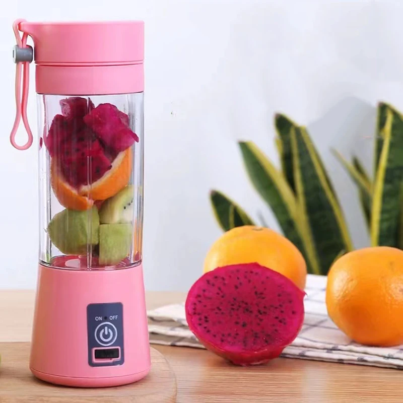 2022 Hot Selling Factory Price Mini Juicer Colored Fashionable Portable Juicer Rechargeable Juicer OEM Acceptable