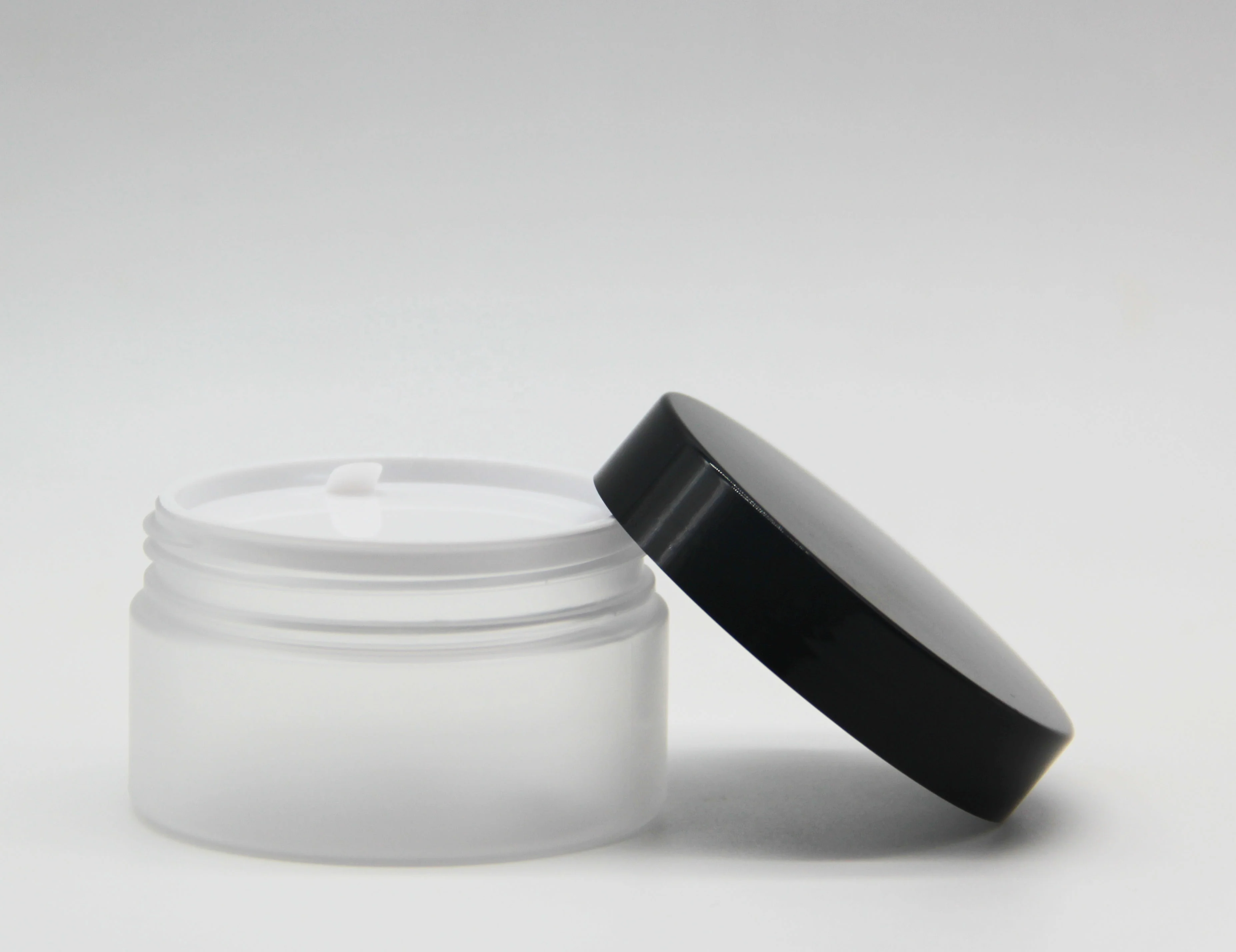 Cosmetics packaging bottle jar cream jar 100g frosted PET plastic jar with screw cap