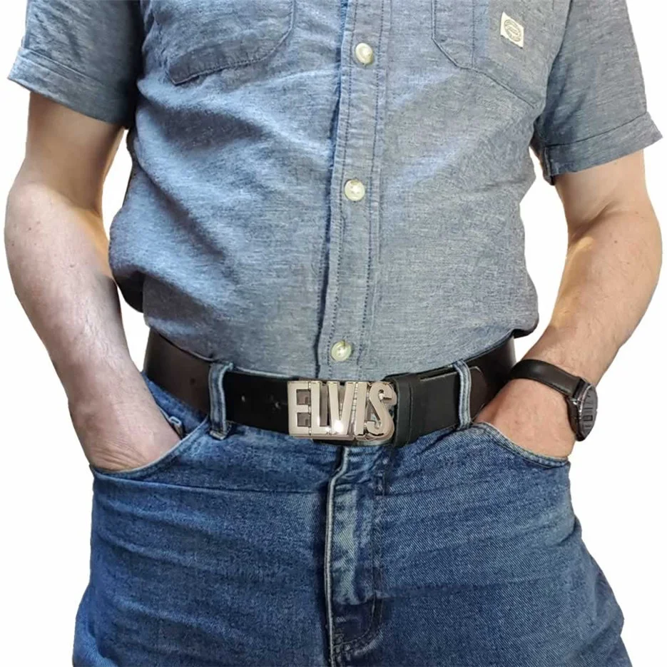 Design your own stainless steel leather belt without buckle