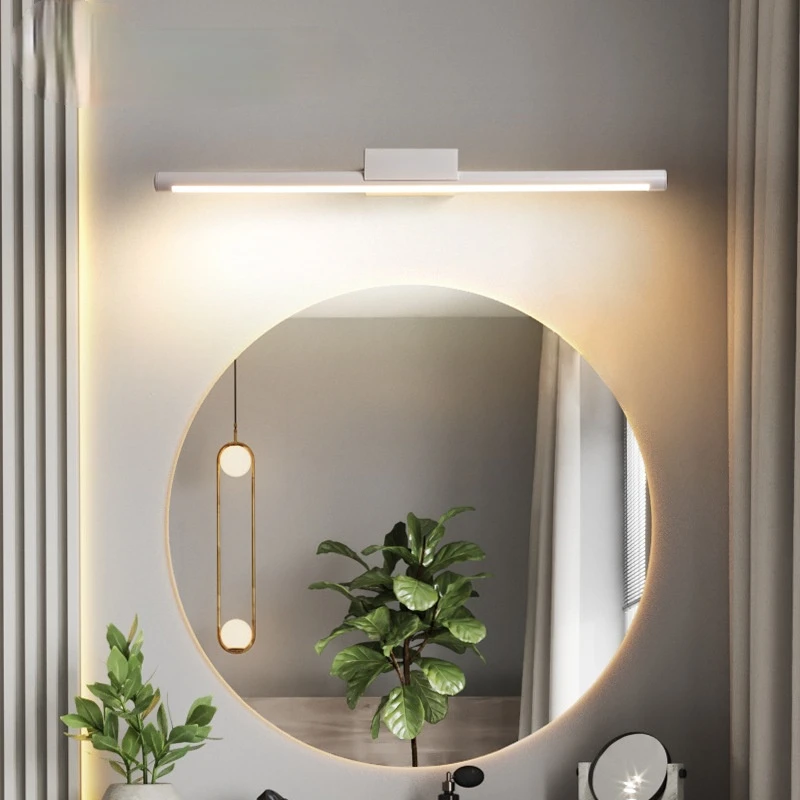Post Modern Waterproof IP44 Fashionable Aluminum Housing Neutral White Indoor Mirror Led Wall Lights Bathroom