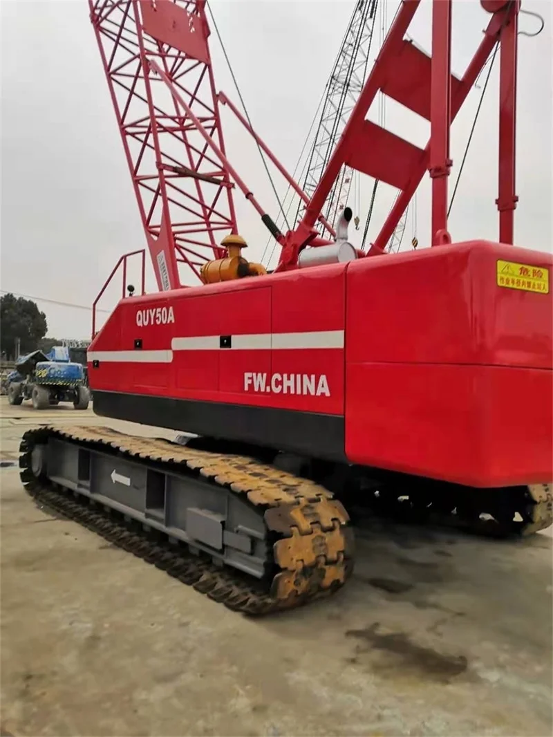 Хорошее качество хорошая цена 50 тонн FUWA QUY50 QY50 краны/китайские QUY50C fuwa гусеничный кран для продажи