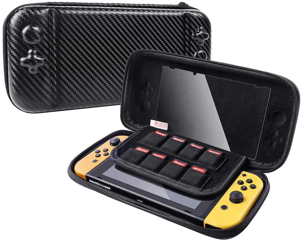 
2020 Newest Outdoor Carrying Case NS Console Hard Shell Waterproof EVA Bag for Nintendo Switch 
