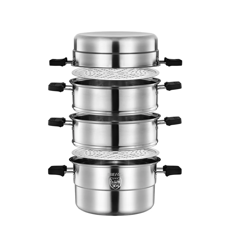 High quality stainless steel steamer and durable multi-layer
