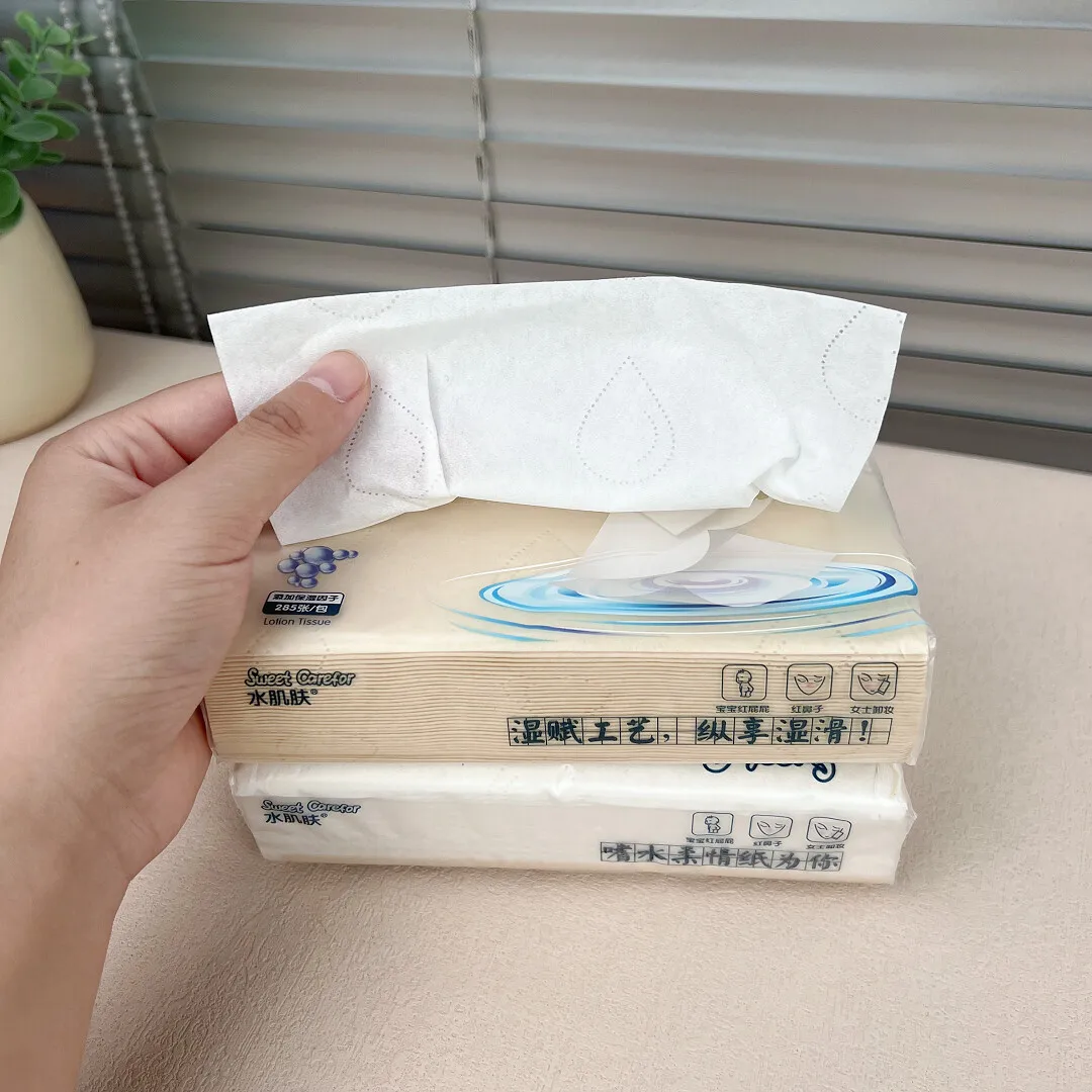 Tissue Pocket Handkerchief Paper Soft Paper OEM Wood Layer Style Office Pulp Hotel Material Virgin Origin Type Facial GUA Place
