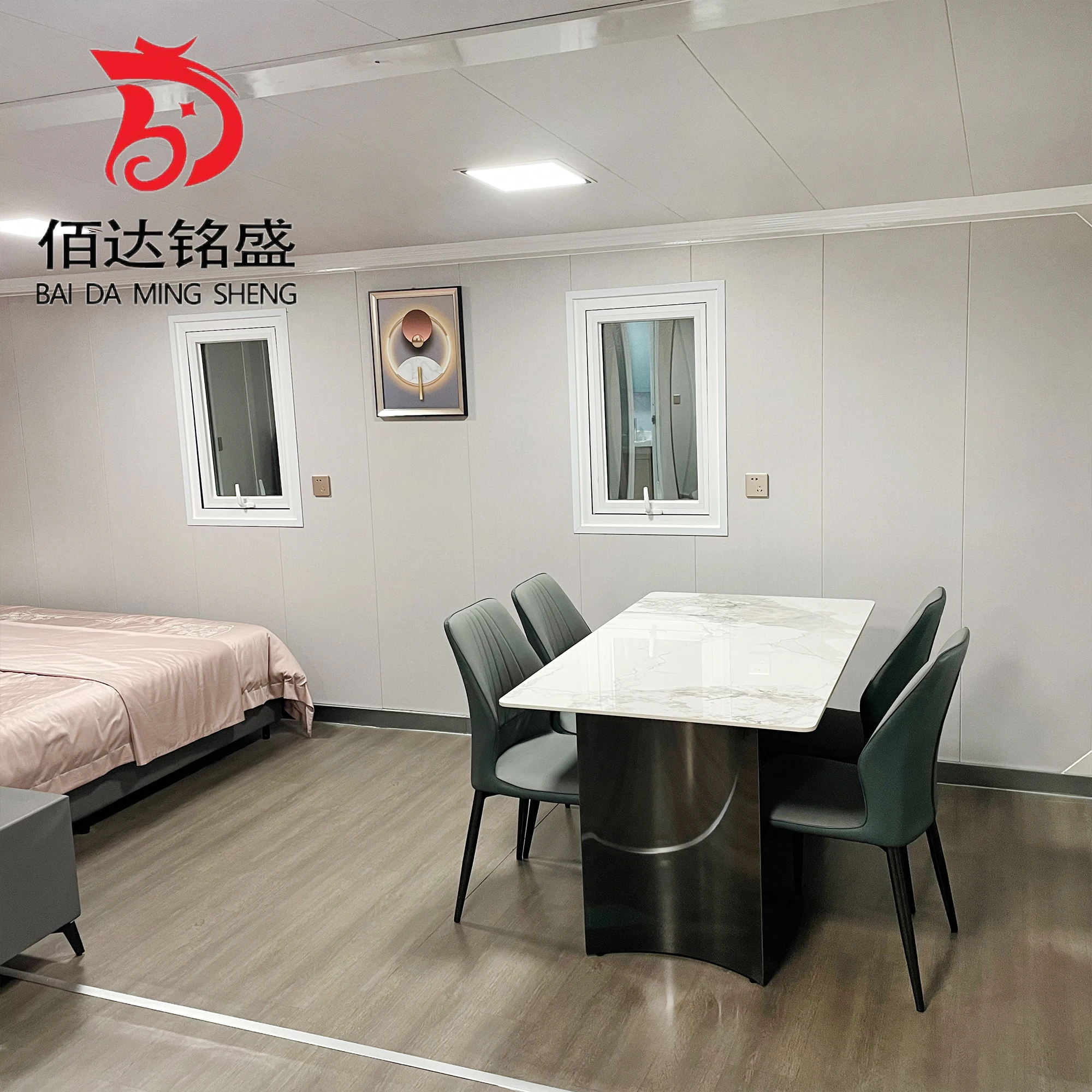 Professional Manufacture Directly Provide Expandable Folding House Prefabricated Building With Separate Wet And Dry Bathrooms