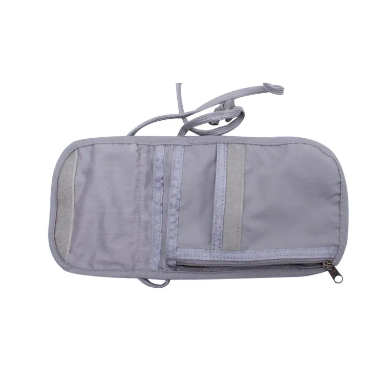 Travelsky custom rfid travel Neck pouch men chest sling bag