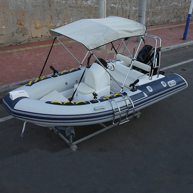 ZhenBo Heavy-duty 430 Marine High-Speed Rescue Inflatable Rib Boat