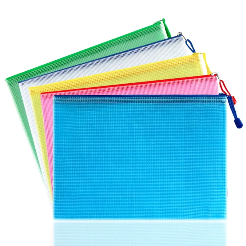 Цветная Сумка для документов прозрачная Водонепроницаемая