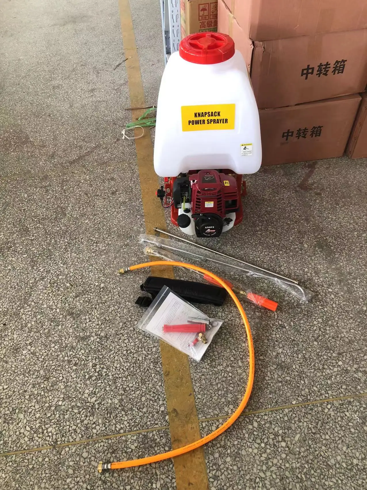 Knapsack Two Stroke Agricultural 768 Gasoline Power Sprayer