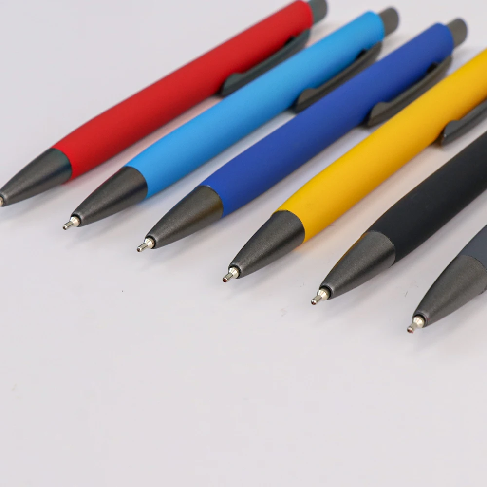 ANI Hot Selling Products 2024 Luxury Business Personalized Gel Oil Pen Hotel Office Use Custom Logo Metal Pen