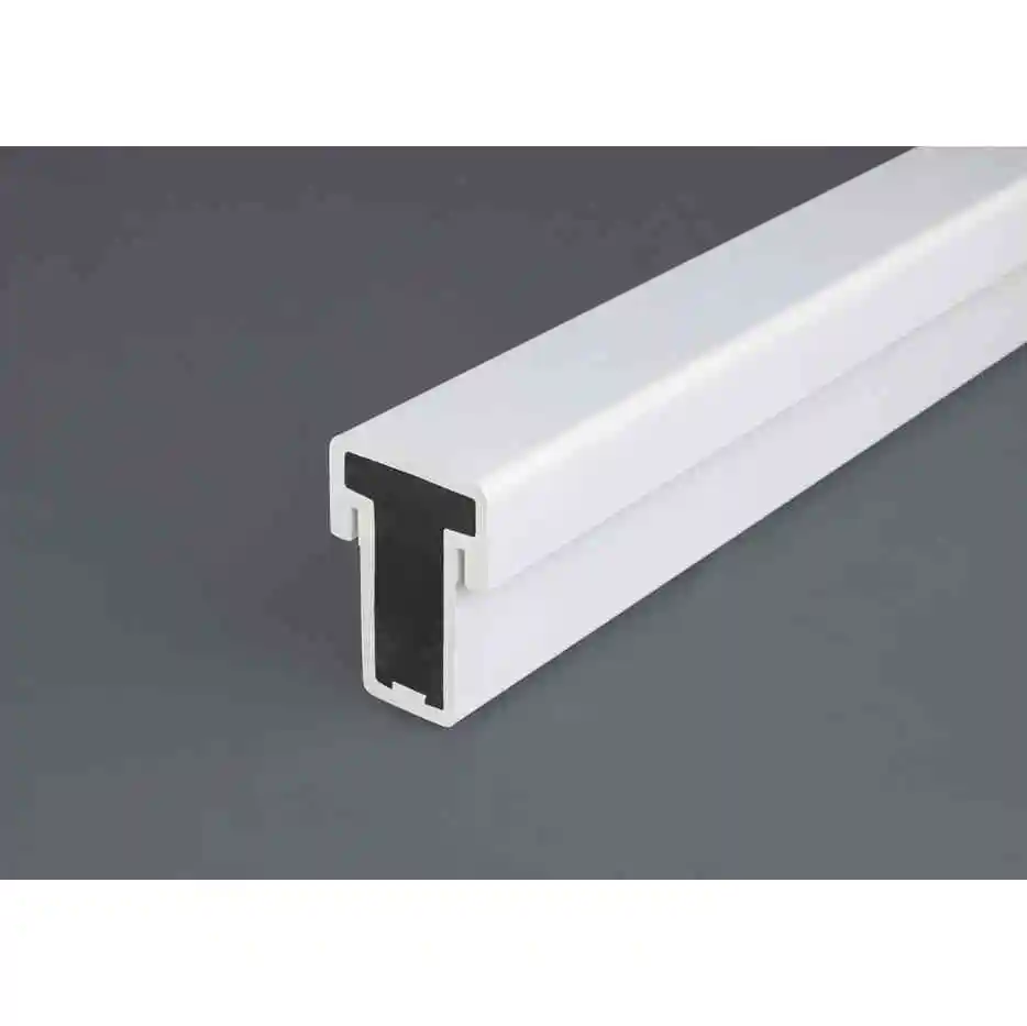 Nova US Design High Density LVL reinforce waterproof PVC Profiles Mull Post