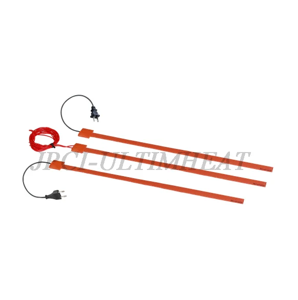 JPCI Type 9AS Heating flat ribbons in silicone, width 15 mm, maximum length 10m, for  electric tracing. Without thermostats.