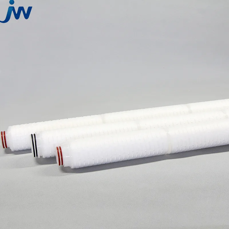 Guangzhou PES membrane Pleated filter cartridge for Water Purifier