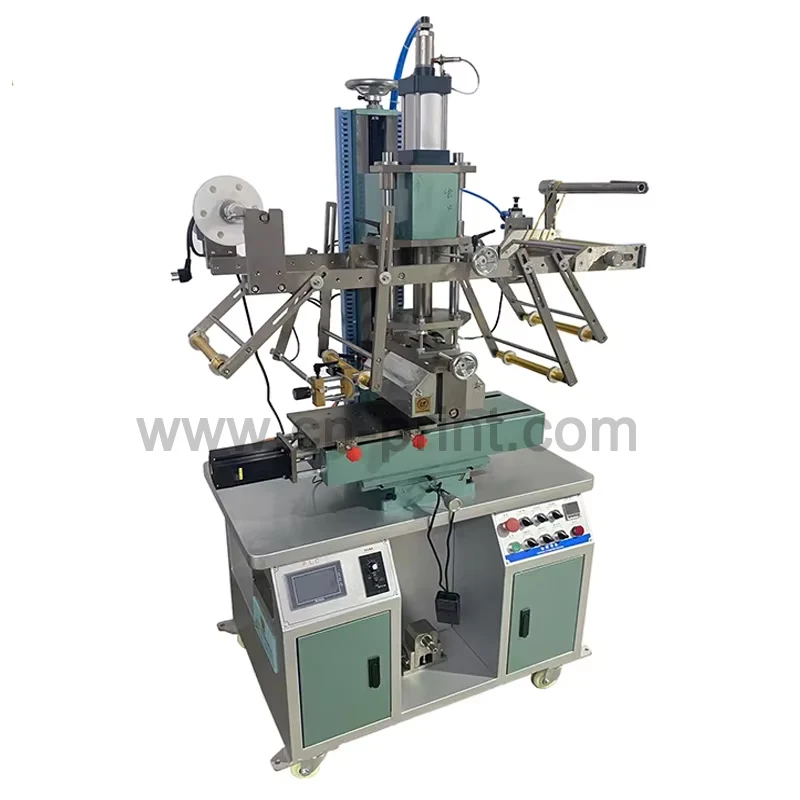 LC Brand Good Quality Plane and Round Heat Transfer Machine for Plastic Cup Glass Bottle Printing with PLC control
